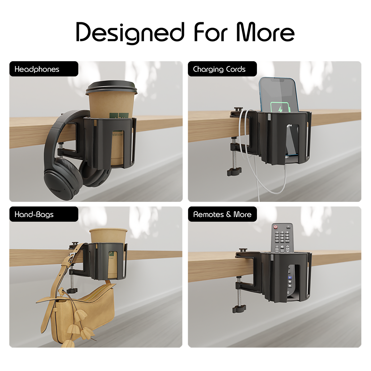 Cup-Holster Desk & Table Cup Holder